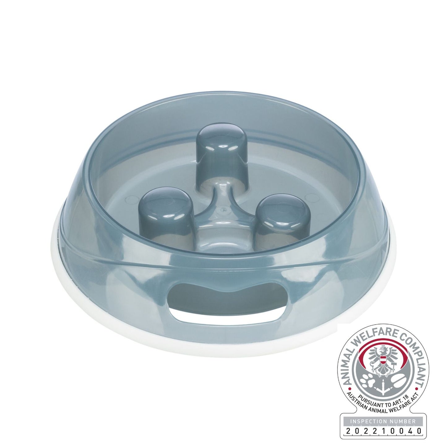 Trixie Castron pentru Hranire Lenta Caini din Plastic, 0.45L / 0.9L / 1.5L