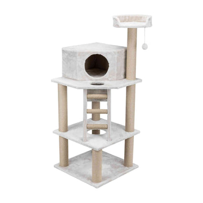 Trixie Cat Tree Marlena Ansamblu pentru Pisici, Stalpi Sisal, Platforme si Culcus, 60x60x151 cm