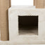 Trixie Cat Tree XXL Elia, Ansamblu pentru Pisici, 58x58x172 cm, Crem