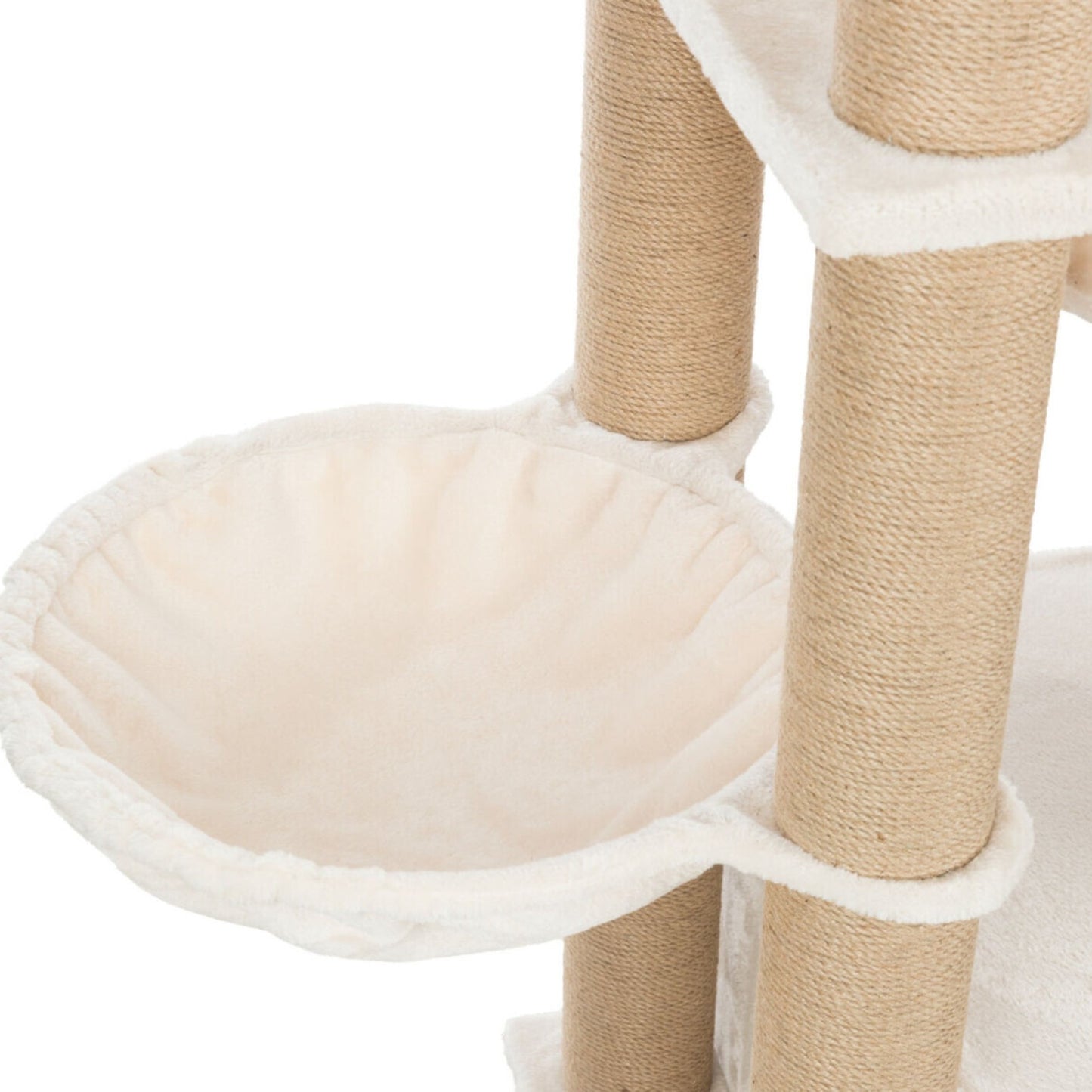 Trixie Cat Tree XXL Elia, Ansamblu pentru Pisici, 58x58x172 cm, Crem
