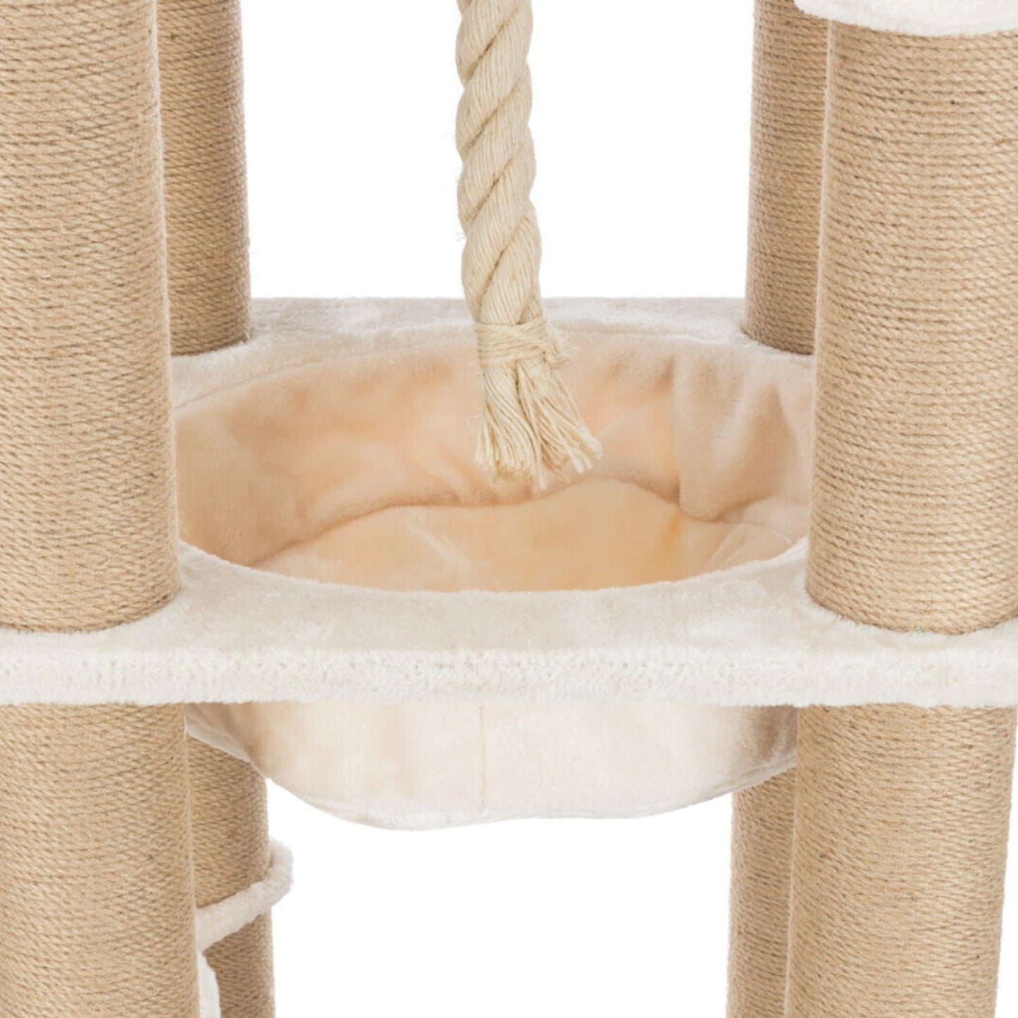 Trixie Cat Tree XXL Elia, Ansamblu pentru Pisici, 58x58x172 cm, Crem