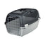 Trixie Cusca Transport Capri 3 Open Top pentru Pisici si Caini pana la 12kg, S 40x38x61cm, Gri / Verde Salvie