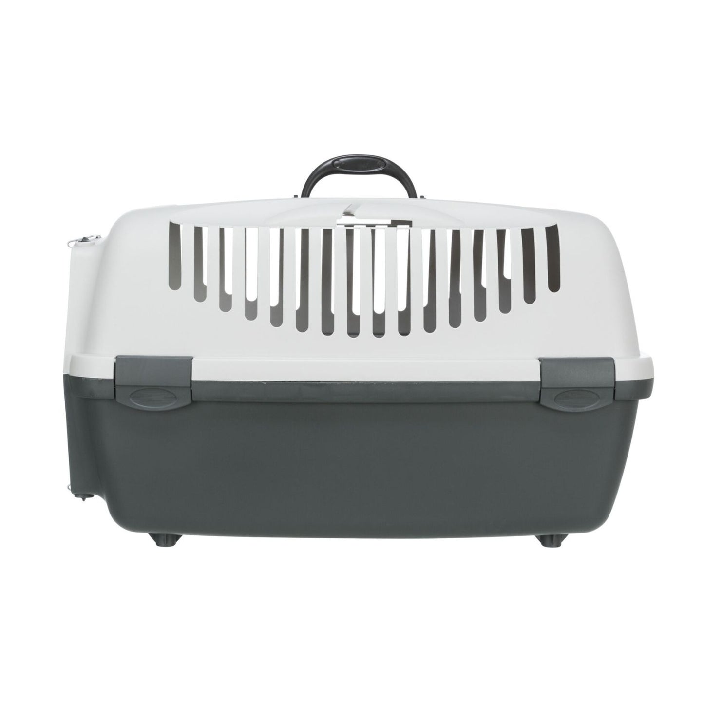 Trixie Cusca Transport Capri 3 Open Top pentru Pisici si Caini pana la 12kg, S 40x38x61cm, Gri / Verde Salvie