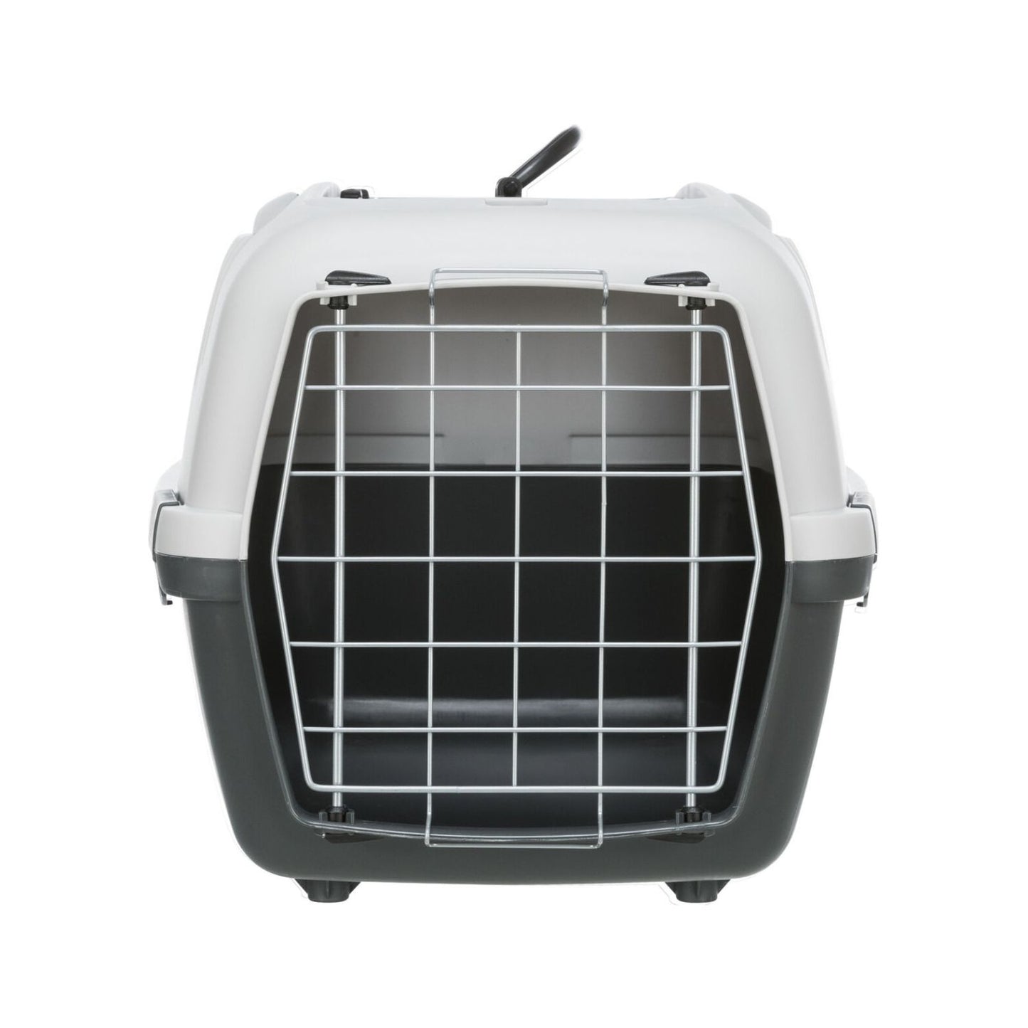 Trixie Cusca Transport Capri 3 Open Top pentru Pisici si Caini pana la 12kg, S 40x38x61cm, Gri / Verde Salvie