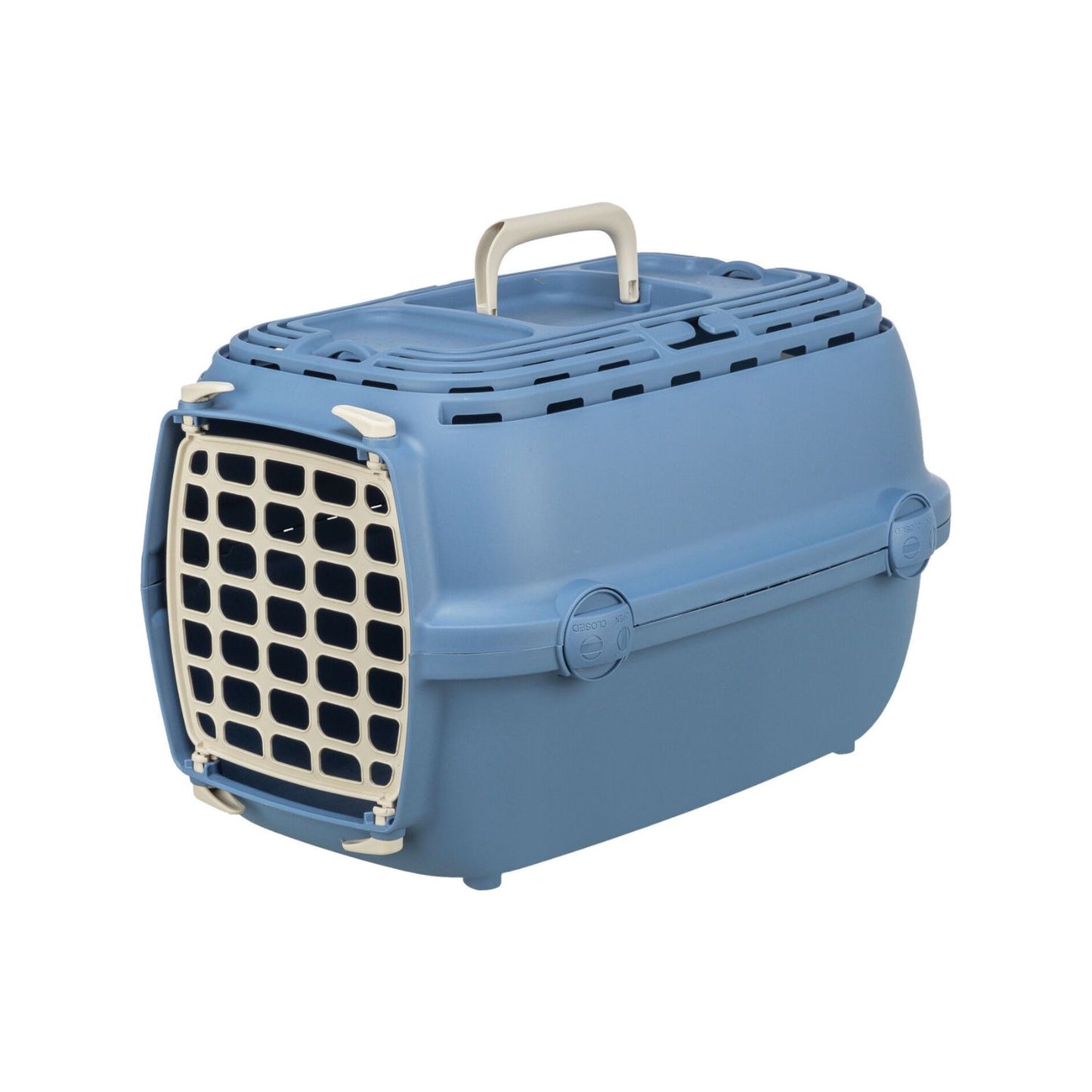 Trixie Cusca Transport Relax 1 pentru Pisici si Caini pana la 6kg, 32x30x48cm, Roz/Albastru/Maro