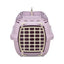 Trixie Cusca Transport Relax 1 pentru Pisici si Caini pana la 6kg, 32x30x48cm, Roz/Albastru/Maro