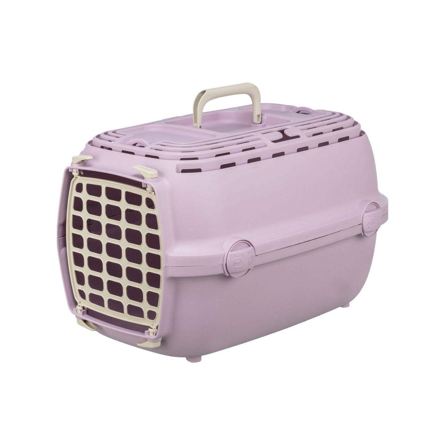 Trixie Cusca Transport Relax 1 pentru Pisici si Caini pana la 6kg, 32x30x48cm, Roz/Albastru/Maro