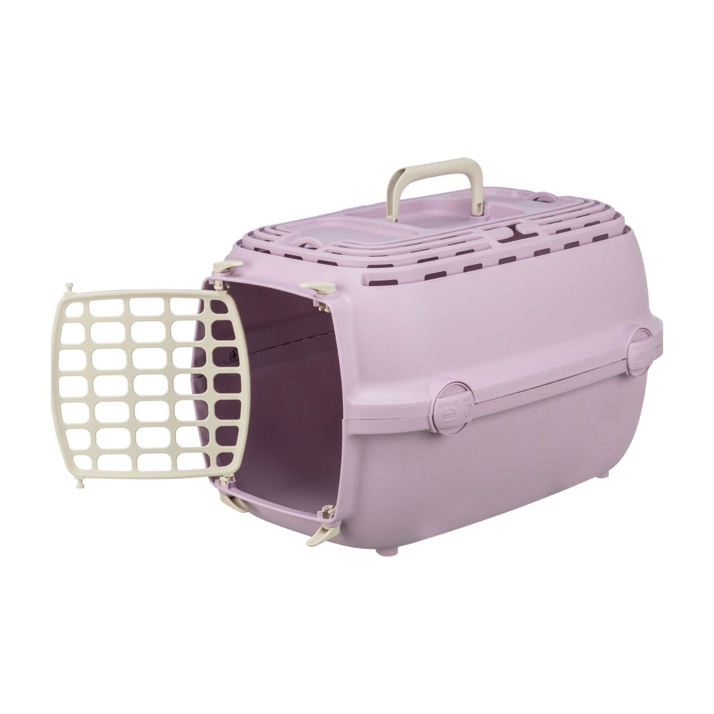 Trixie Cusca Transport Relax 1 pentru Pisici si Caini pana la 6kg, 32x30x48cm, Roz/Albastru/Maro