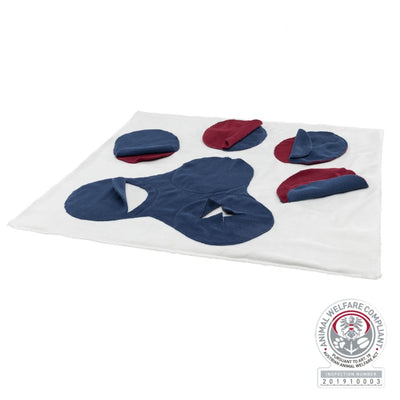 Trixie Dog Activity Sniffing Carpet, Jucarie de Inteligenta Caini, Covor de Adulmecare, Model Labuta, 50 x 34 cm