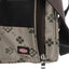 Trixie Geanta Transport Extensibila Maxima, Pisici si Caini pana la 8kg, Bej cu Model Labute, 33x32x54cm