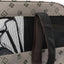 Trixie Geanta Transport Extensibila Maxima, Pisici si Caini pana la 8kg, Bej cu Model Labute, 33x32x54cm