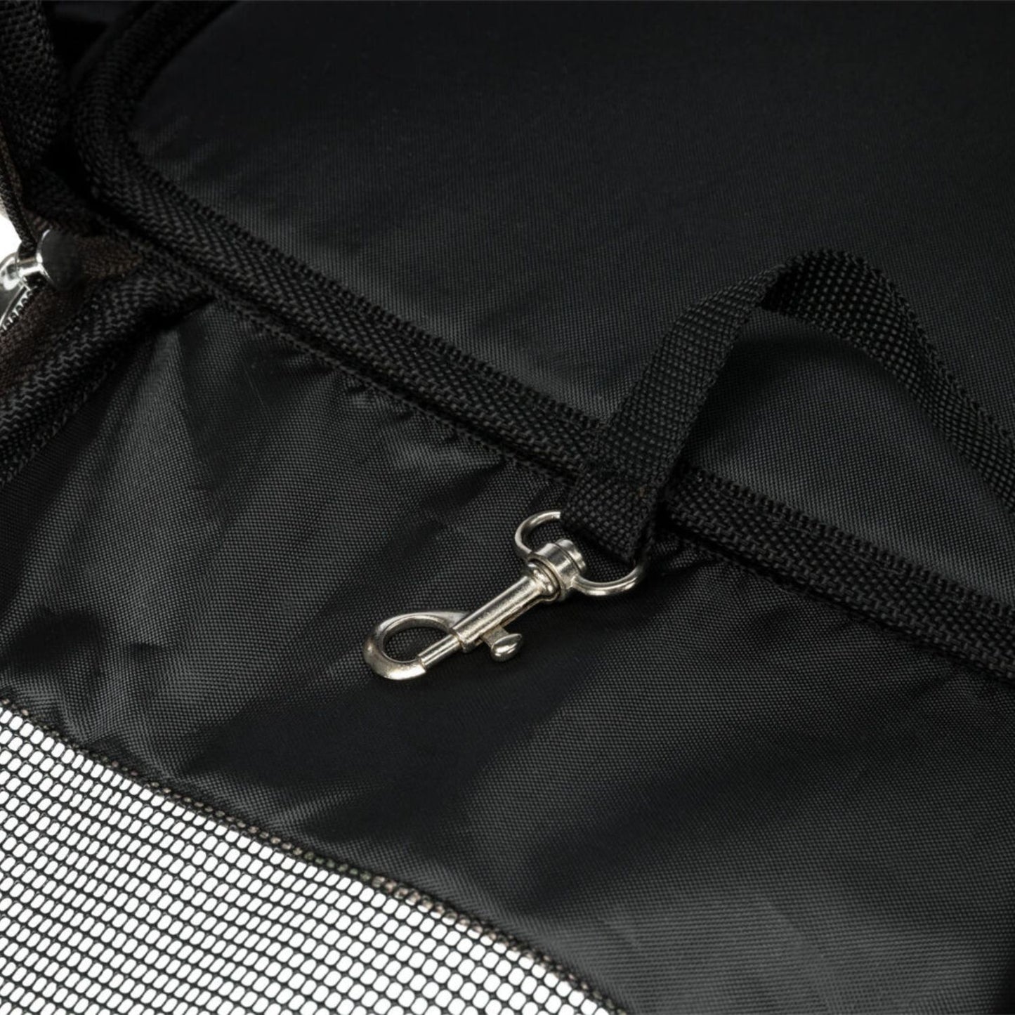 Trixie Geanta Transport Extensibila Maxima, Pisici si Caini pana la 8kg, Bej cu Model Labute, 33x32x54cm