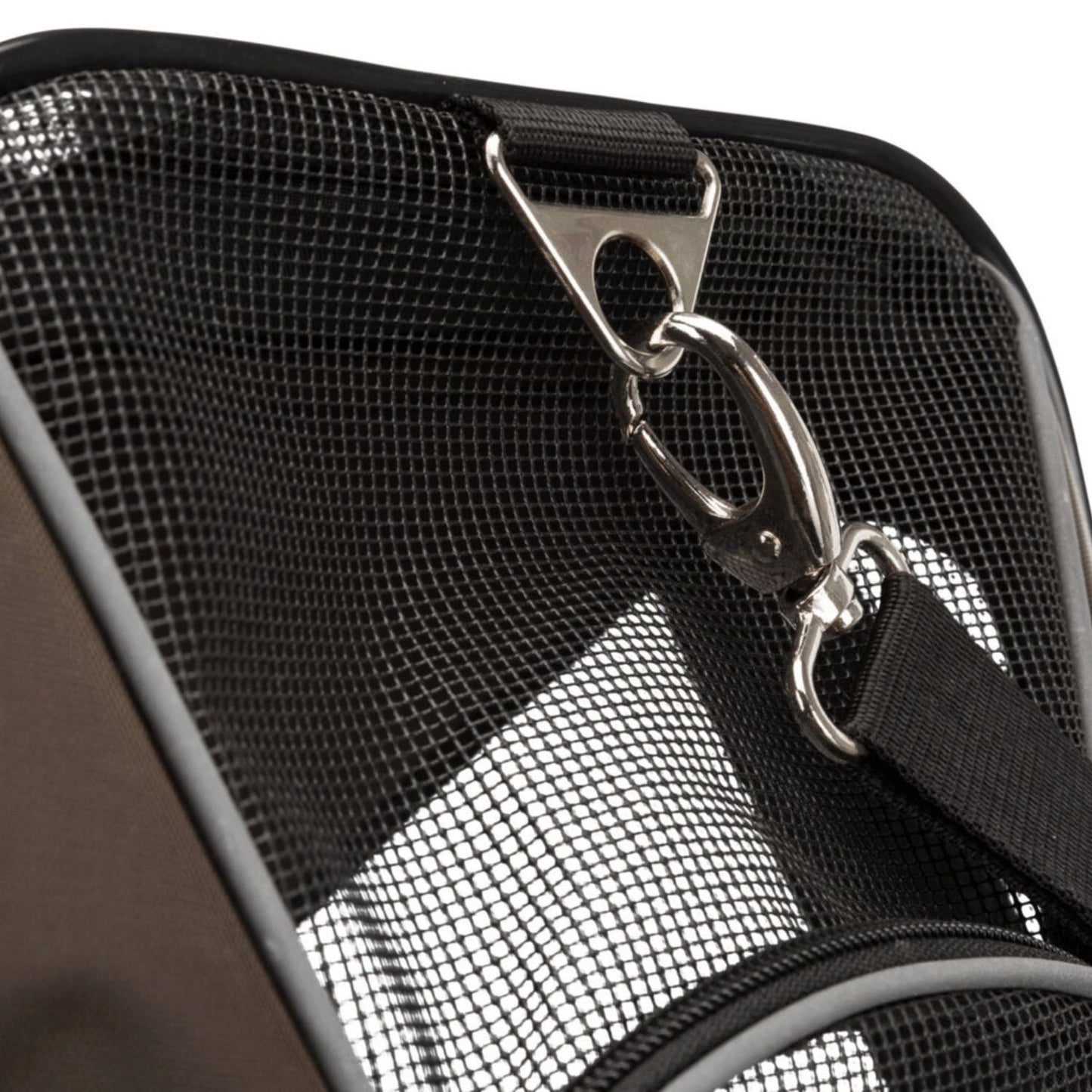 Trixie Geanta Transport Joe pentru Pisici si Caini pana la 10kg, 28x28x47cm, Maro