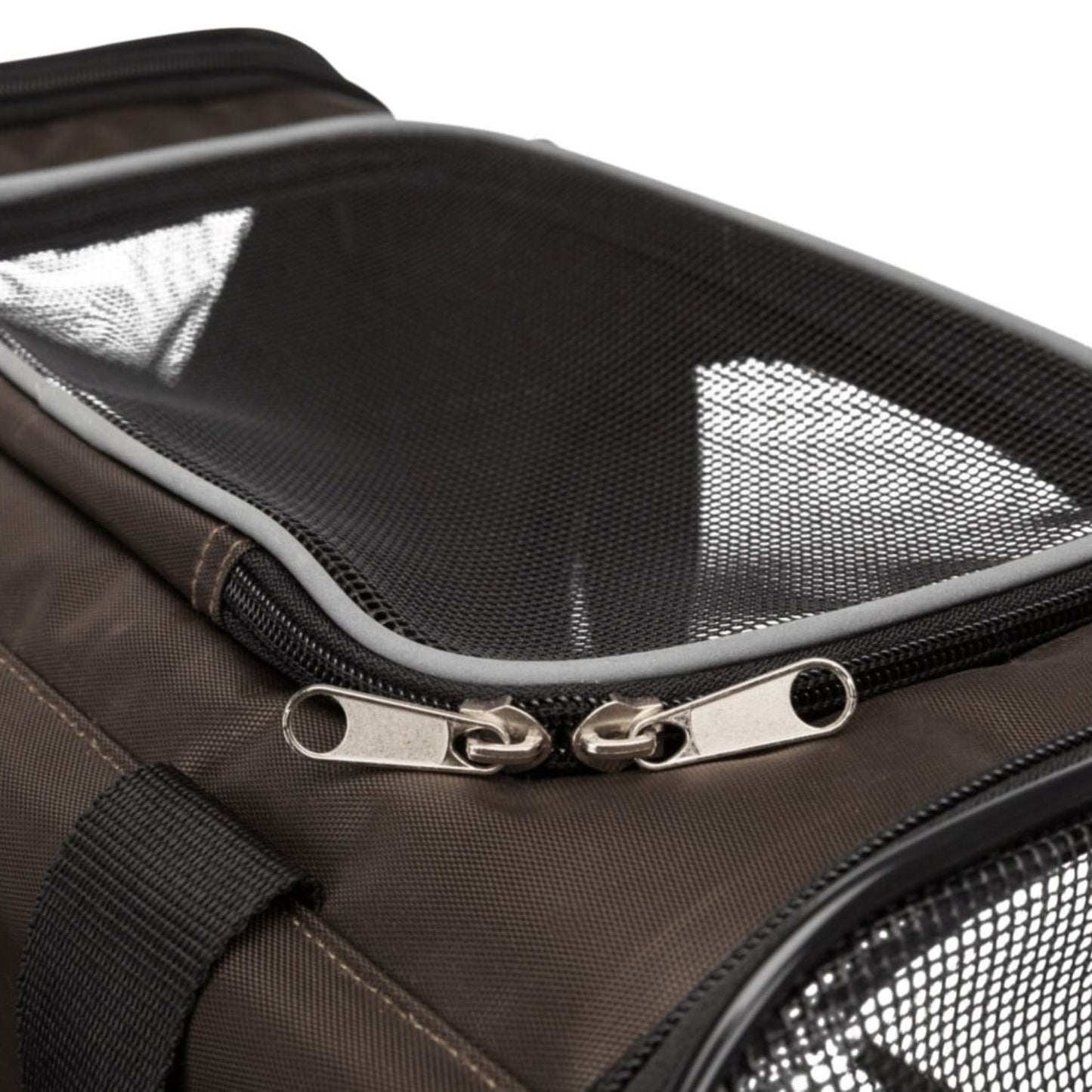 Trixie Geanta Transport Joe pentru Pisici si Caini pana la 10kg, 28x28x47cm, Maro