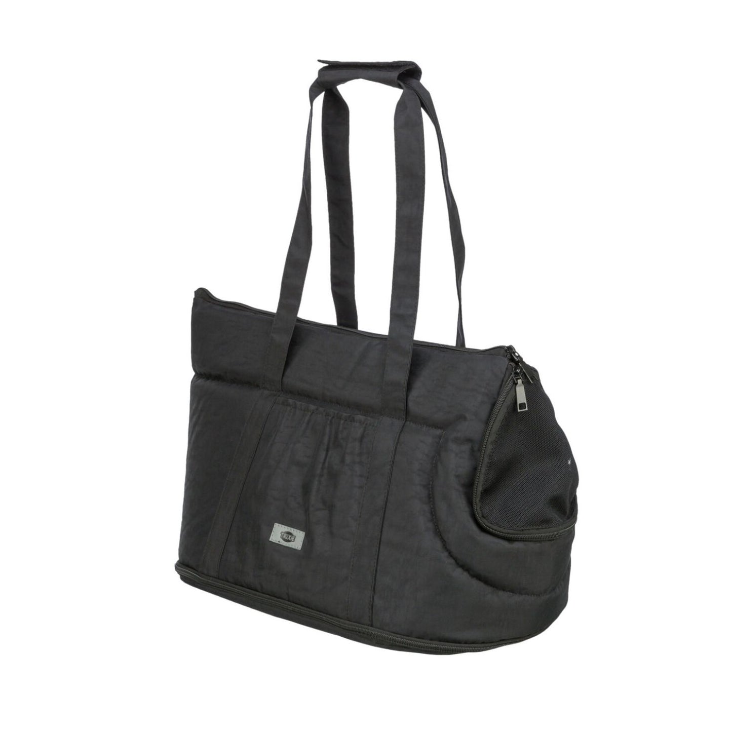 Trixie Geanta Transport Riva Caini si Pisici pana la 7 kg, 26x30x45 cm, Sangria / Negru
