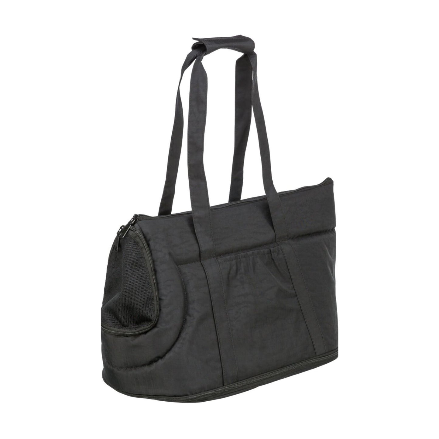 Trixie Geanta Transport Riva Caini si Pisici pana la 7 kg, 26x30x45 cm, Sangria / Negru
