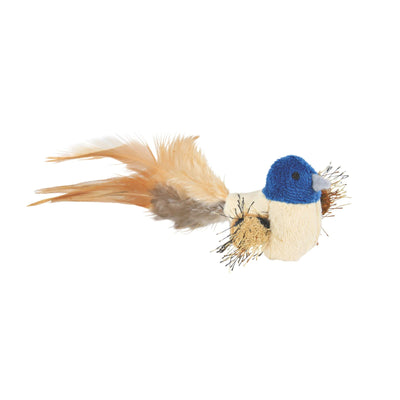 Trixie Jucarie Pasare cu Pene si Catnip pentru Pisici, Plus, 8cm