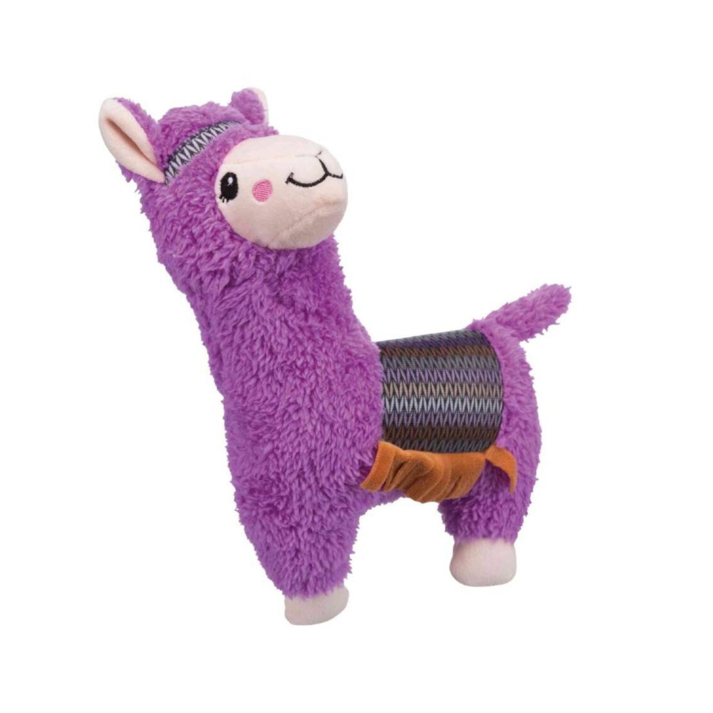 Trixie Jucarie Pentru Caini, Alpaca, Plus, Cu Sunet, Mov, 31 cm