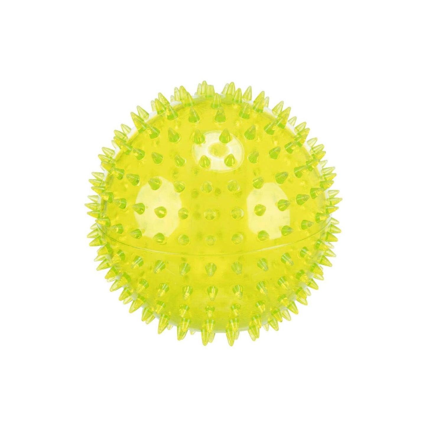 Trixie Jucarie Pentru Caini, Minge Arici, Plutitoare, Lime, 12 cm