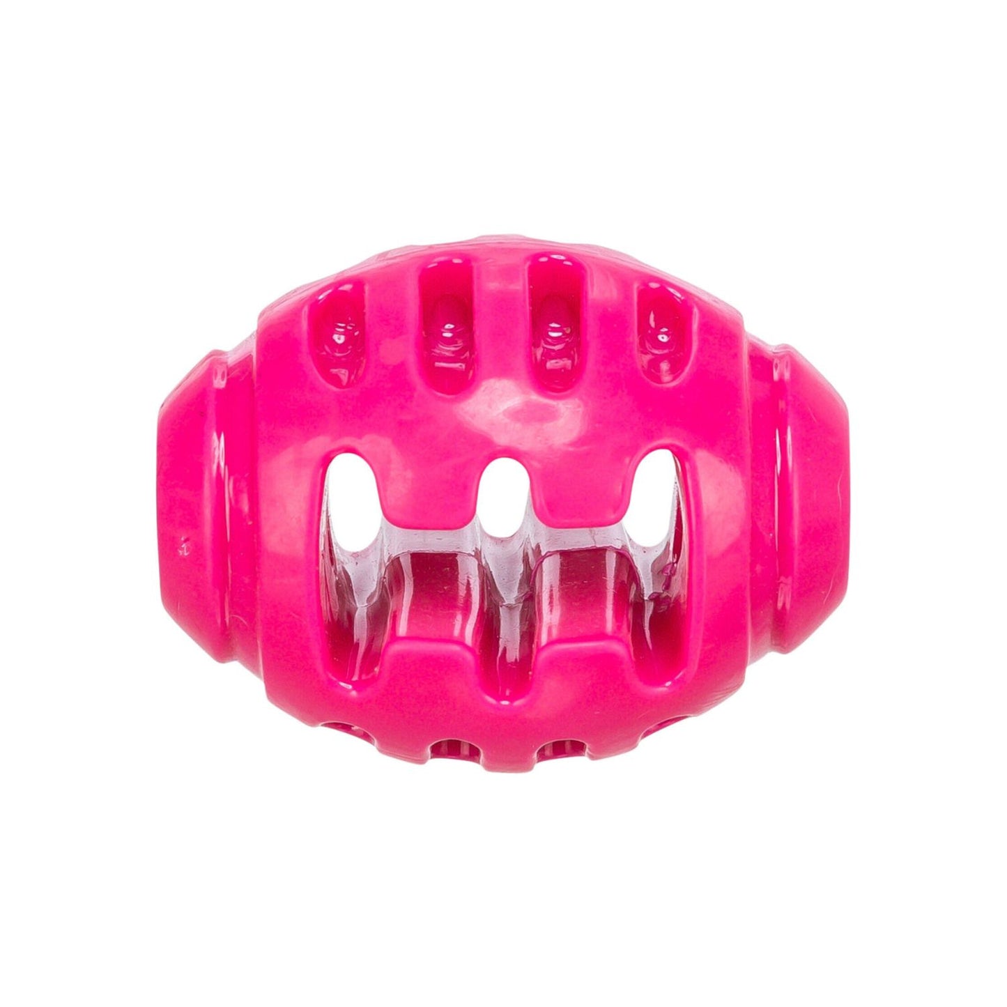 Trixie Jucarie Pentru Caini, Minge Rugby, TPR, 8.5 cm, Roz