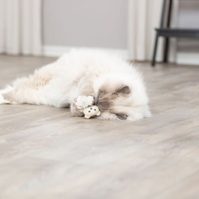 Trixie Jucarie Pentru Pisici, Ursulet Cu Catnip, 12 cm, Diverse Culori