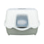 Trixie Litera Acoperita pentru Pisici Davio Top, cu Capac Dom, 56x39x39cm, Salvie/Alb