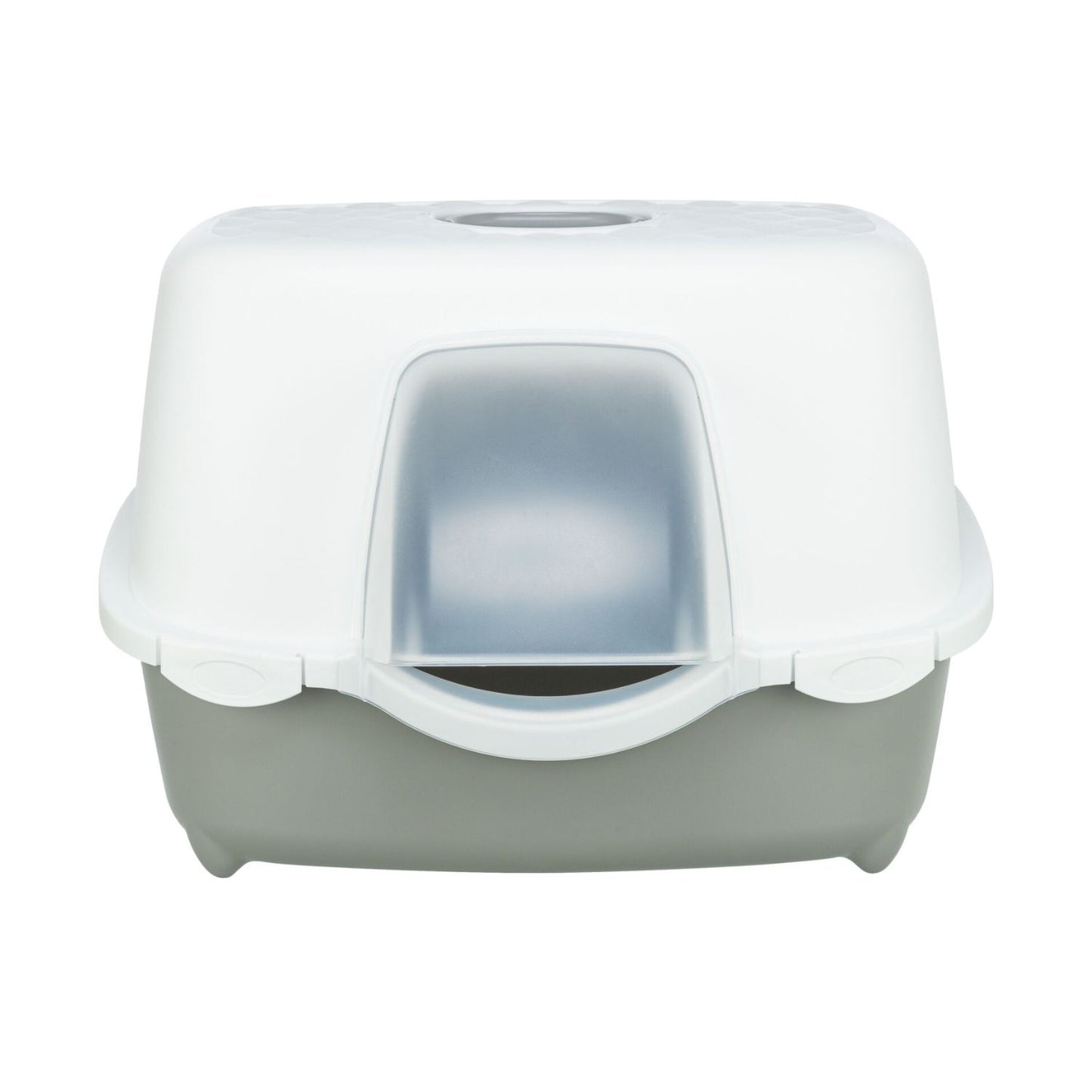 Trixie Litera Acoperita pentru Pisici Davio Top, cu Capac Dom, 56x39x39cm, Salvie/Alb