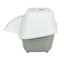 Trixie Litera Acoperita pentru Pisici Davio Top, cu Capac Dom, 56x39x39cm, Salvie/Alb