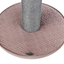 Trixie Livia Stalp Sisal De Zgariat pentru Pisici, 38 cm/ h: 64 cm, Roz Antic