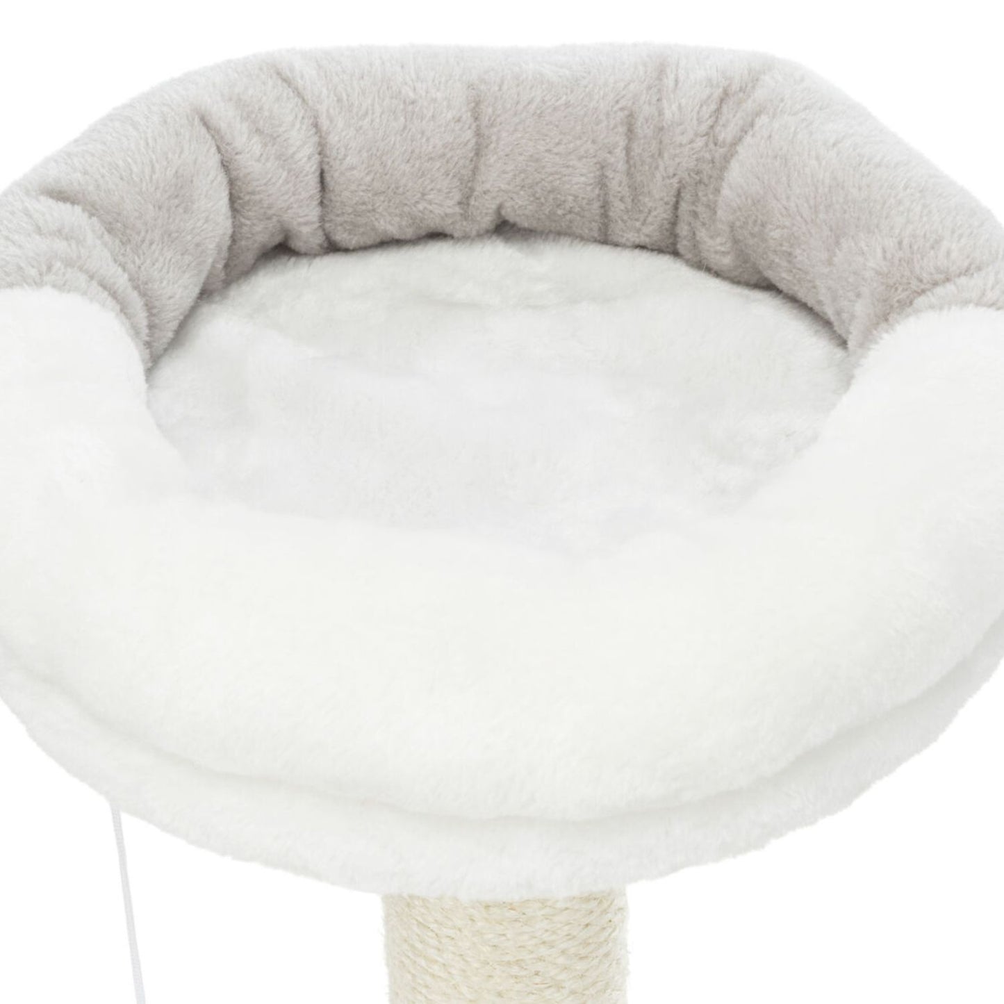 Trixie Nuria Ansamblu de Joaca pentru Pisici, Diametru Baza 35 cm, Inaltime 71 cm, Alb/Gri