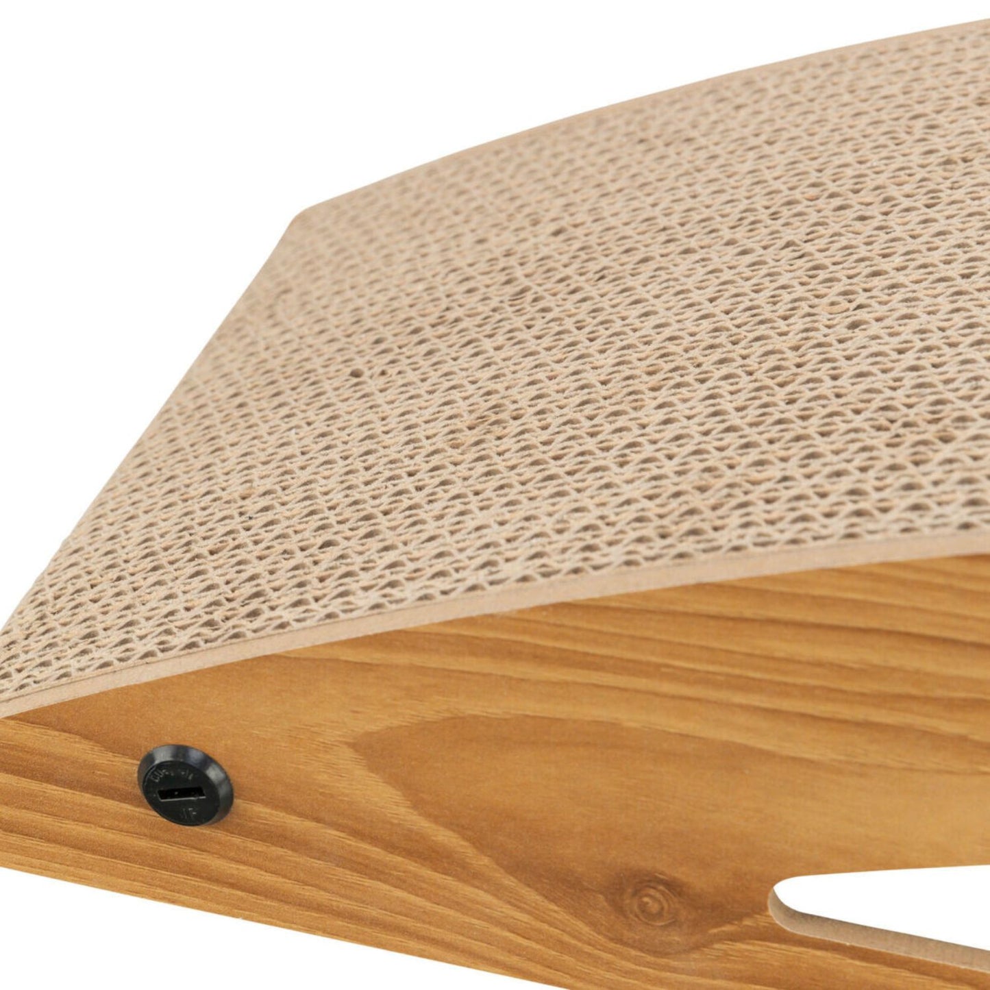 Trixie Rampa de Zgariat pentru Pisici cu Minge din Iuta, 40x17x20cm
