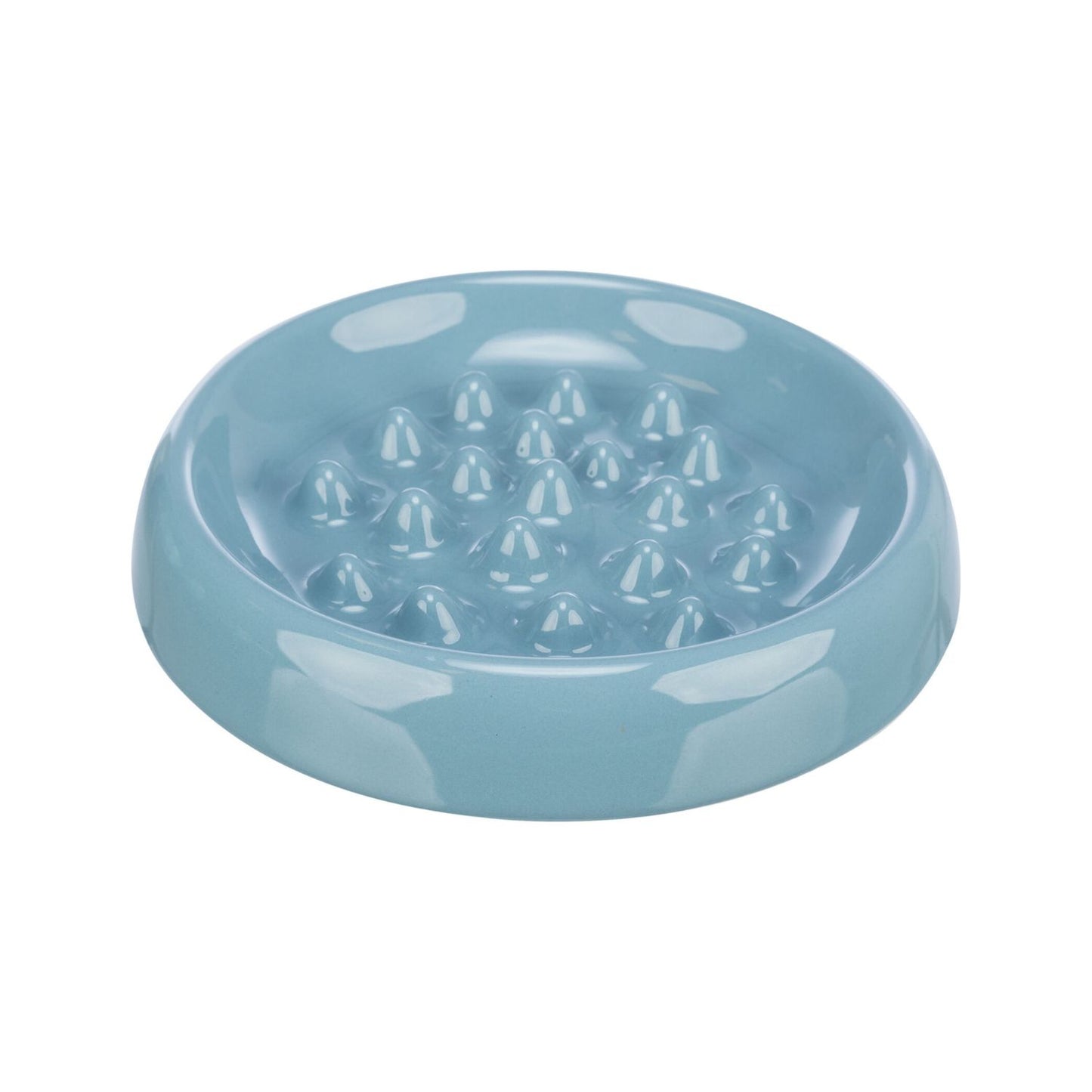 Trixie Slow Feed Castron Ceramic pentru Hranire Lenta Pisici, 250ml / 18cm