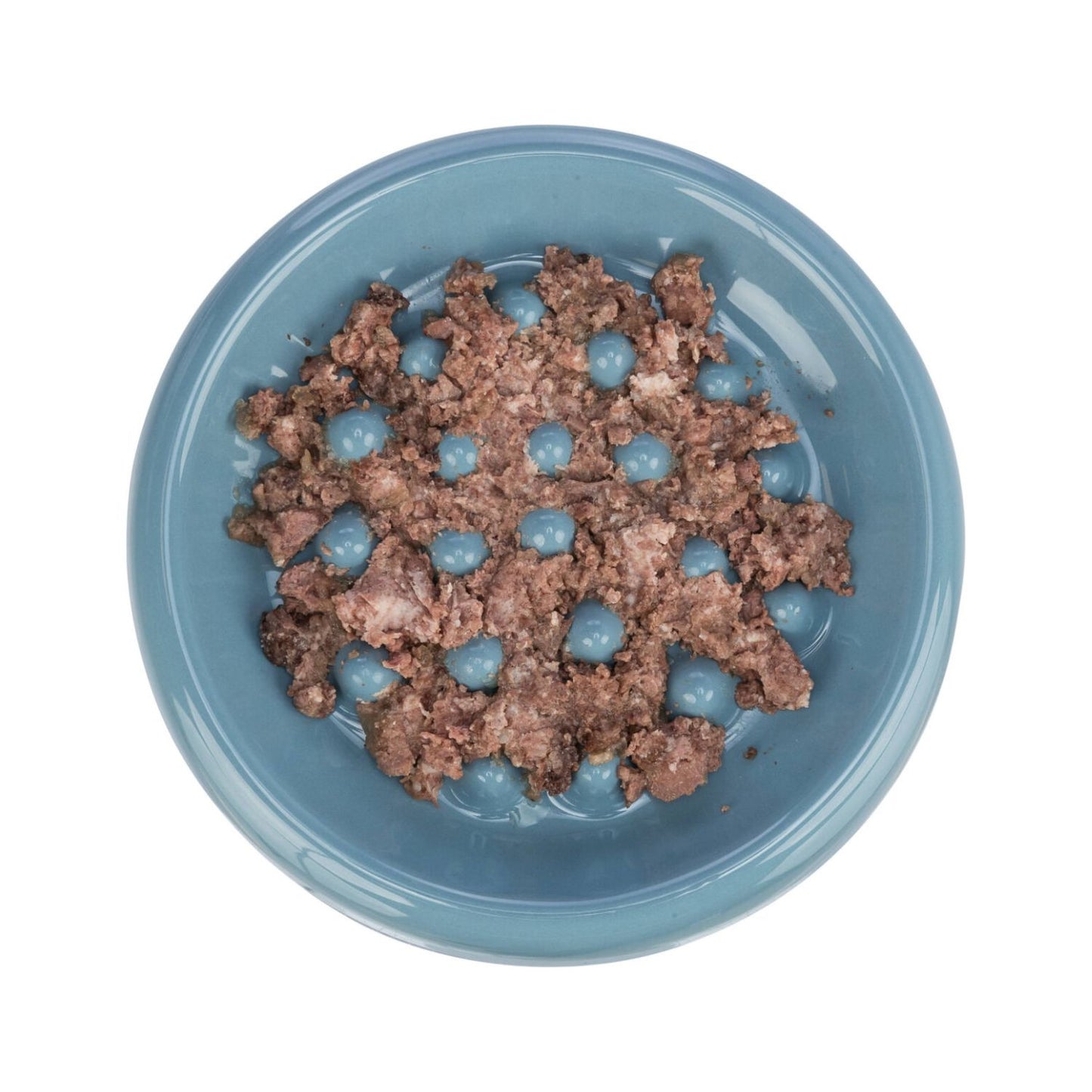 Trixie Slow Feed Castron Ceramic pentru Hranire Lenta Pisici, 250ml / 18cm