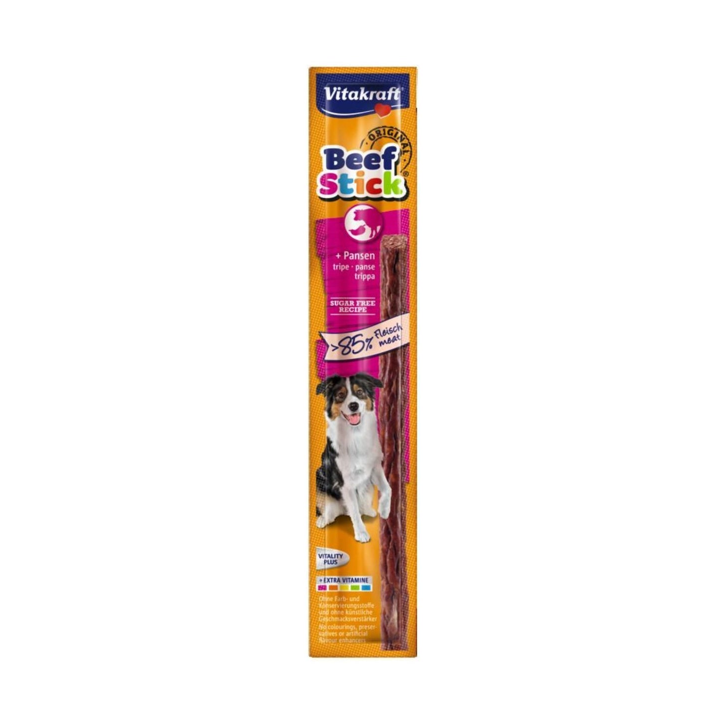 Vitakraft Beef Stick, Recompensa pentru Caini cu Burta de Vita, 12g