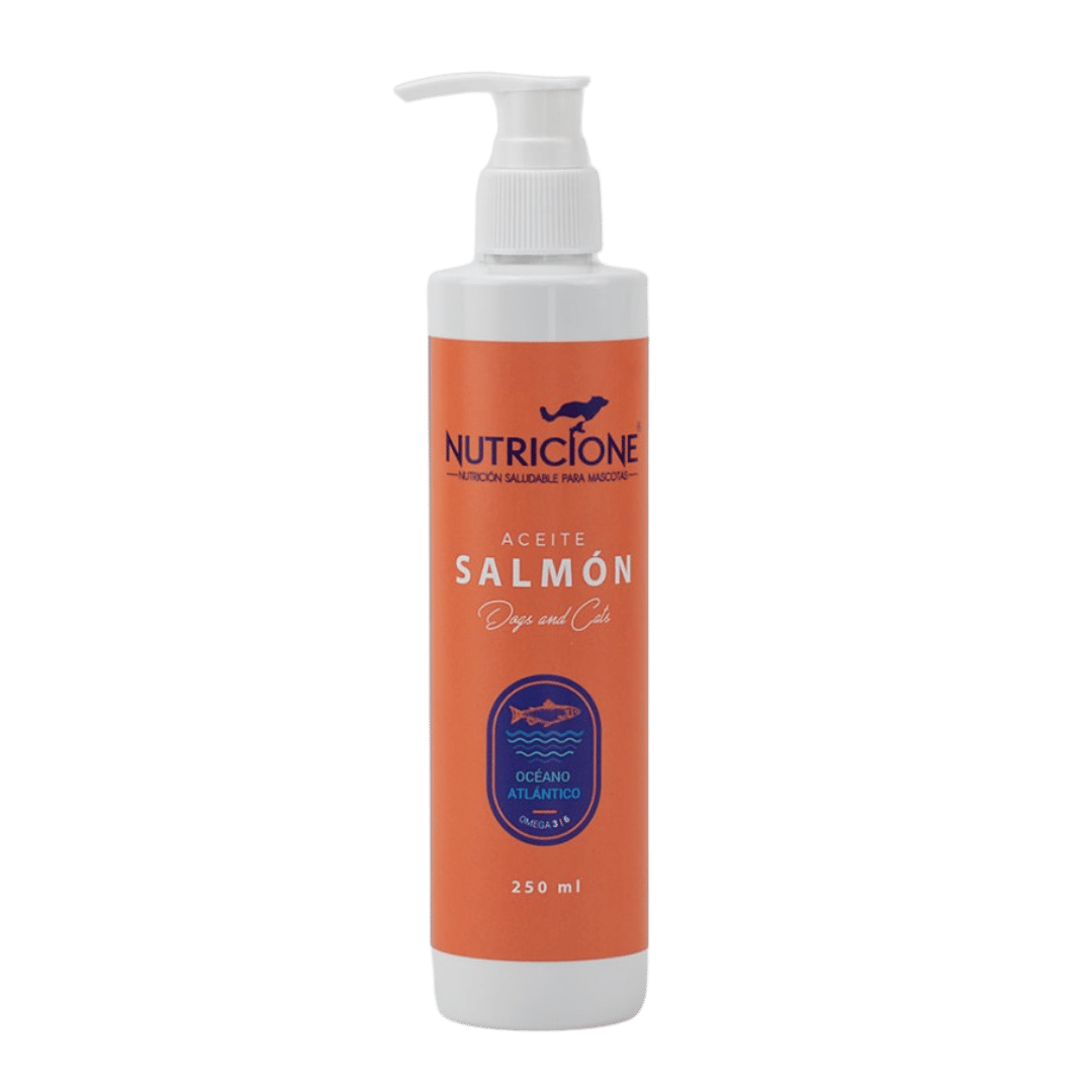 Ulei de somon 100% natural Nutricione 250 ml – supliment cu omega 3 și 6 pentru câini și pisici