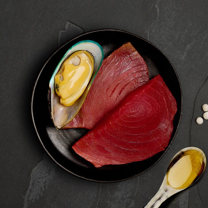 Canagan Tuna with Mussels Conserva, Hrana Umeda Ultra Premium pentru Pisici cu Ton si Midii, 75g