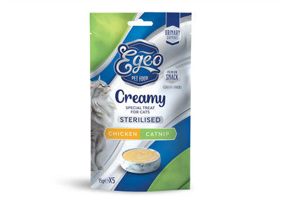 Cremă cu pui si catnip (Creamy Chicken & Catnip 5x15gr) 75 gr