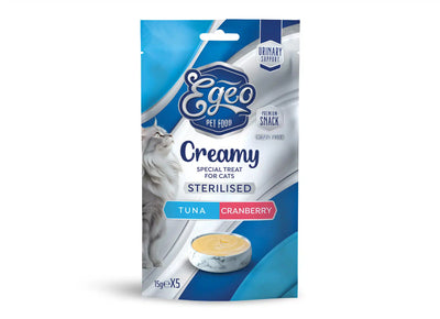 Cremă cu Ton & Merisor (5x15gr) 75 gr- pentru pisici sterilizate