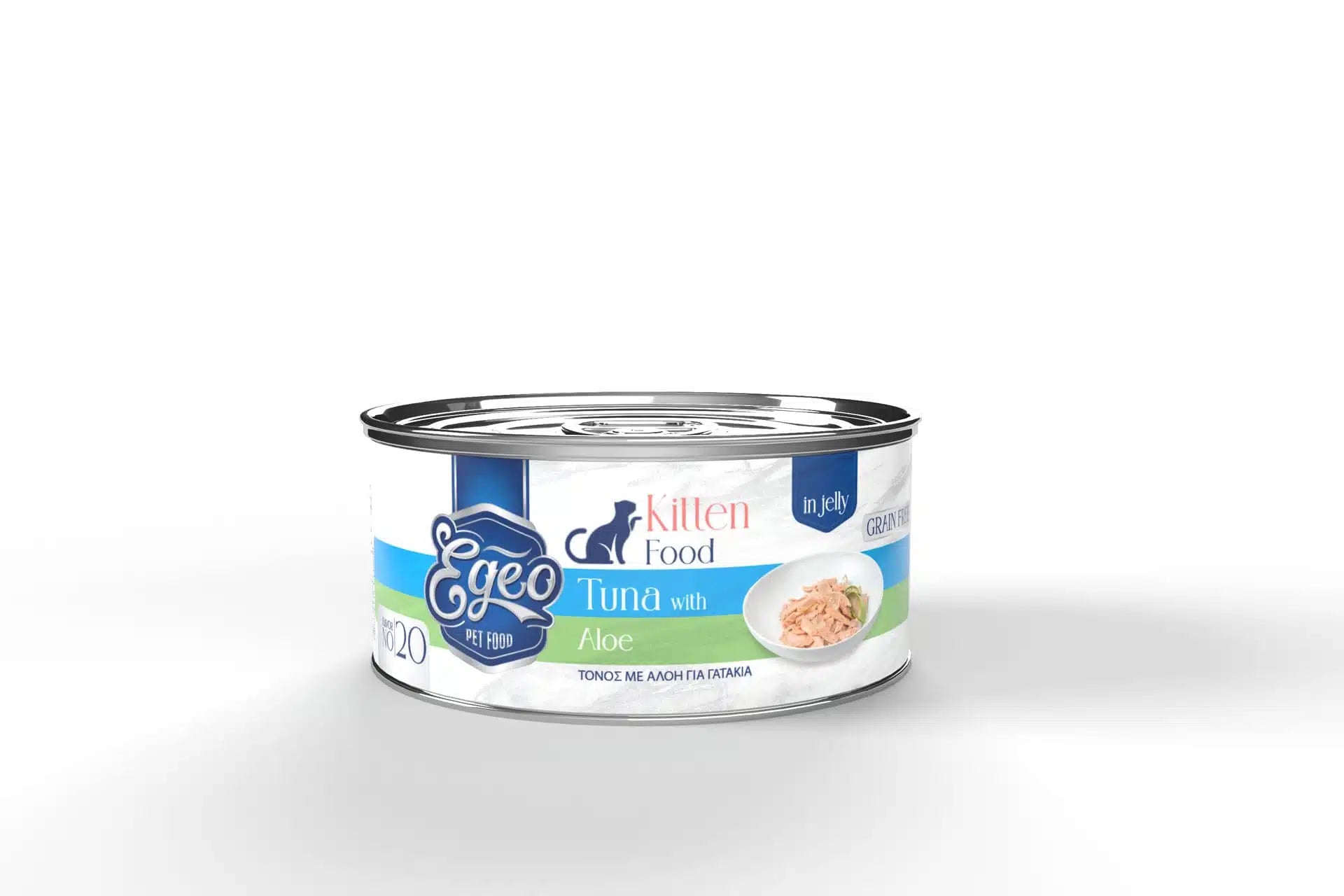 EGEO CATKITTEN TUNA WITH ALOE JELLY - GRAIN FREE 85GR