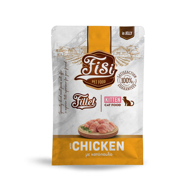 File cu pui in Jeleu pentru pui de pisica (Kitten)  85g