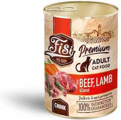 FISI CATADULT BEEF LAMB & CARROT CHUNK 400gr