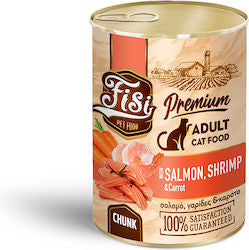 FISI CATADULT SALMON SHRIMP & CARROT CHUNK 400gr