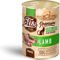 FISI CATSTERILIZED LAMB PATE 400gr