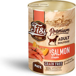 FISI DOG ADULT SALMON & PUMPKIN PATE 400gr