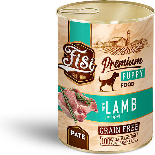 FISI Dog Puppy Lamb Pate 400gr