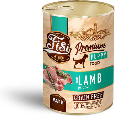 FISI Dog Puppy Lamb Pate 400gr