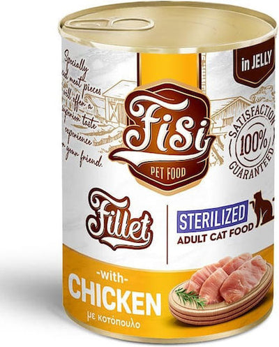 Fille Cat Adult Chicken in Jelly Sterilized 400gr