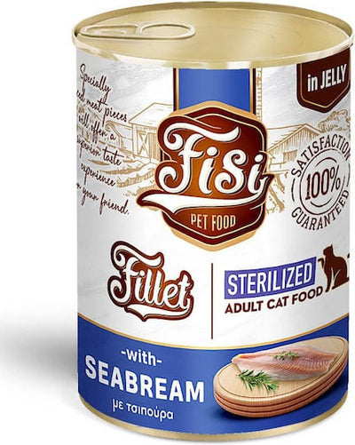 Fille Cat Adult Sea Bream in Jelly Sterilized 400gr