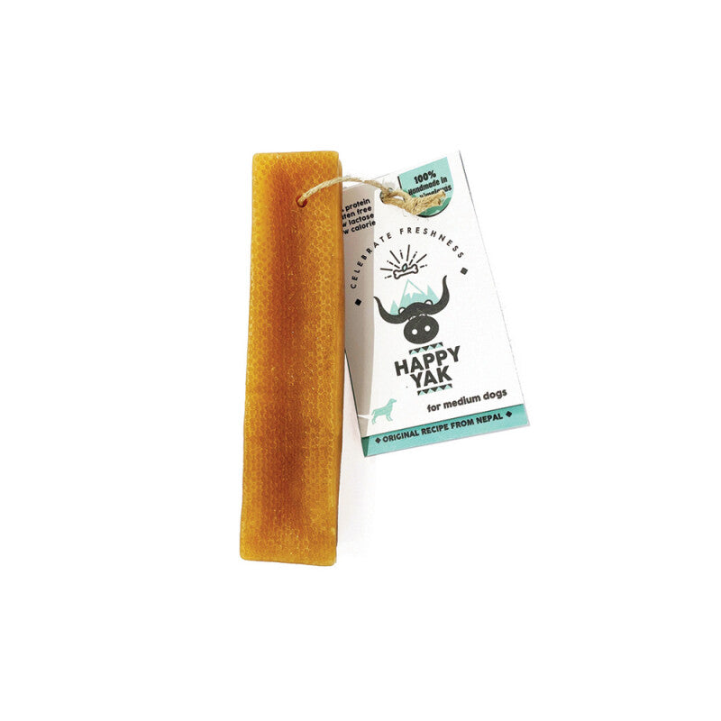Happy Yak Medium – snack natural pentru caini din lapte de yak (75-85g)