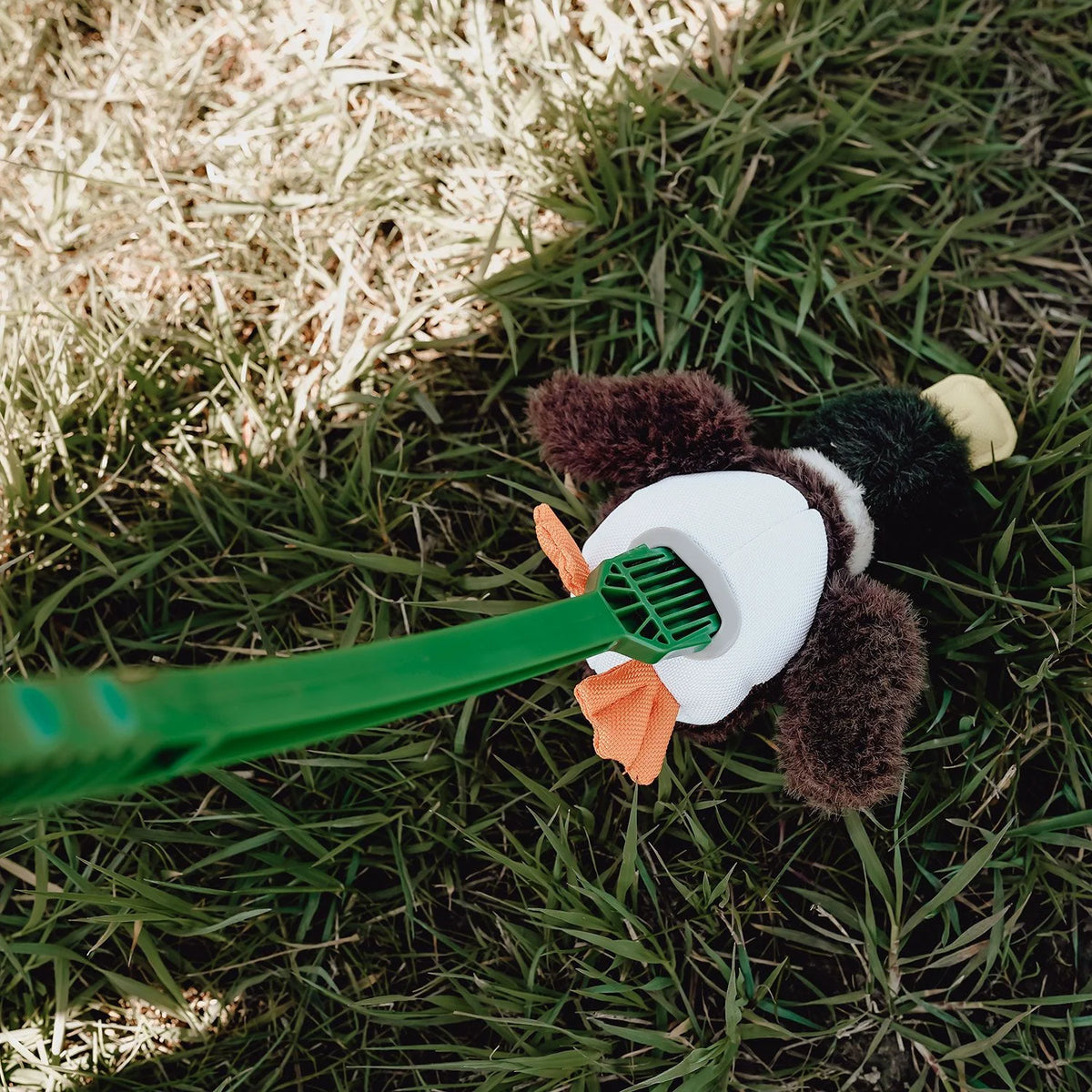 Hunter Jucarie de Aport pentru Caini Flingerz Furry Duck 59 cm